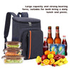18L Large Capacity Leak Proof Lunch Backpack Thermal and Warm Insulated Bag Outdoor Food and Beverage Storage Shoulder Bag-WAYBIKER