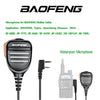 Baofeng AR-780 Waterproof Shoulder Speaker Microphone For Walkie Talkie TYT Baofeng BF-888S UV-5R UV-S9 Plus AR-518 Quansheng K5