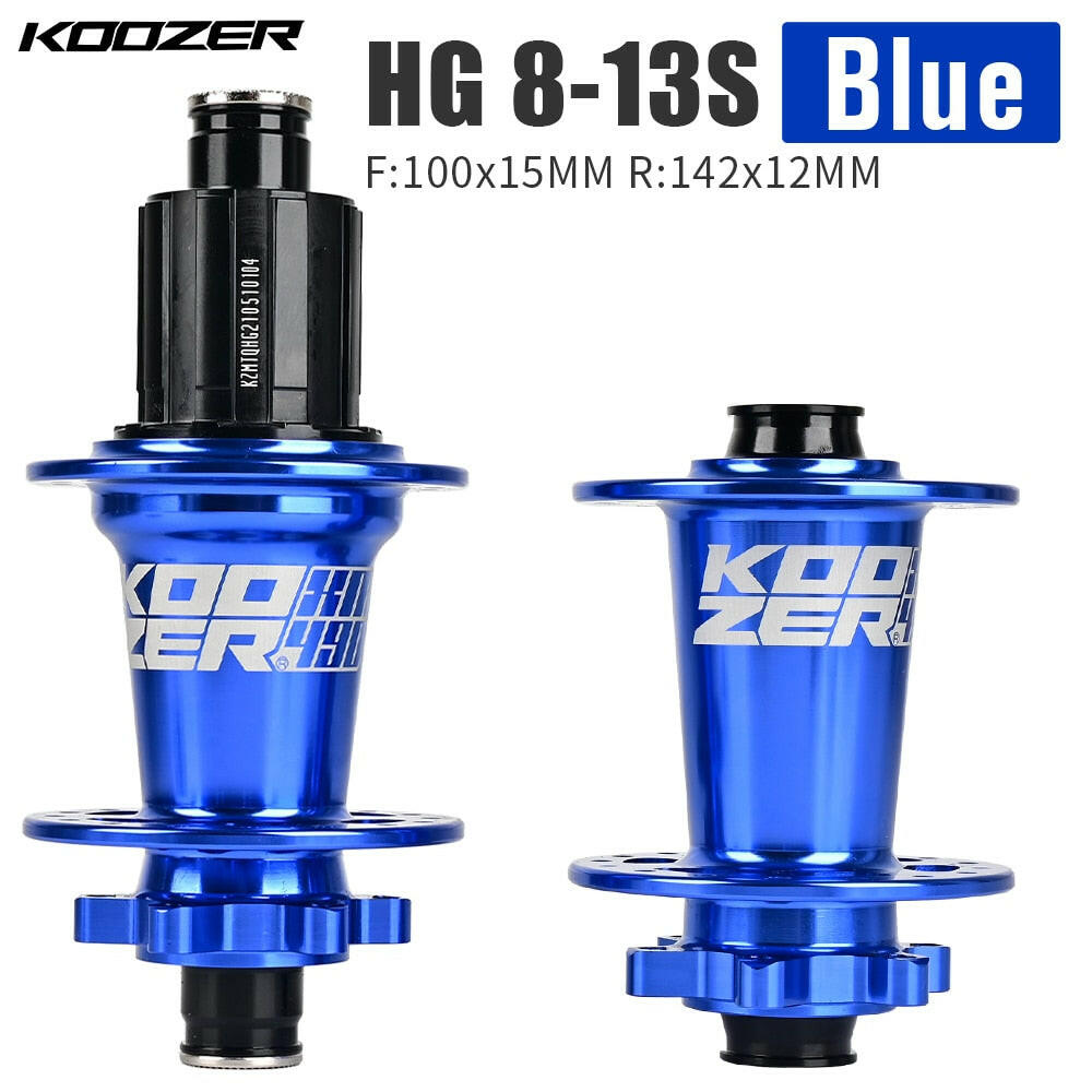 Bicycle Hub KOOZER XM490 Sealed Bearings Hub 6 Pawl 72T Noise Hub For HG 8 9 10 11 12 Speed For Sram NX SX 12S 28/32/36Hole-WAYBIKER