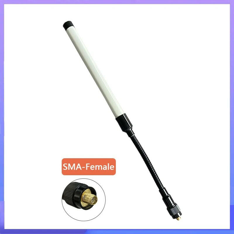 Gooseneck Tactical Antenna UV-16 Pro VHF UHF SMA-Female Foldable Antenna For Baofeng Walkie Talkie UV-82 UV-5R Two Way Radio-WAYBIKER