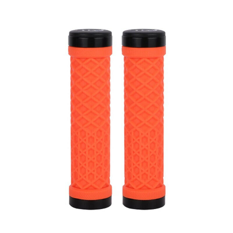 ODI Silicone Bicycle Grips Durable Non-Slip Ergonomic Soft Rubber MTB Grip With Handlebars Locking End Cycling Accessories-WAYBIKER