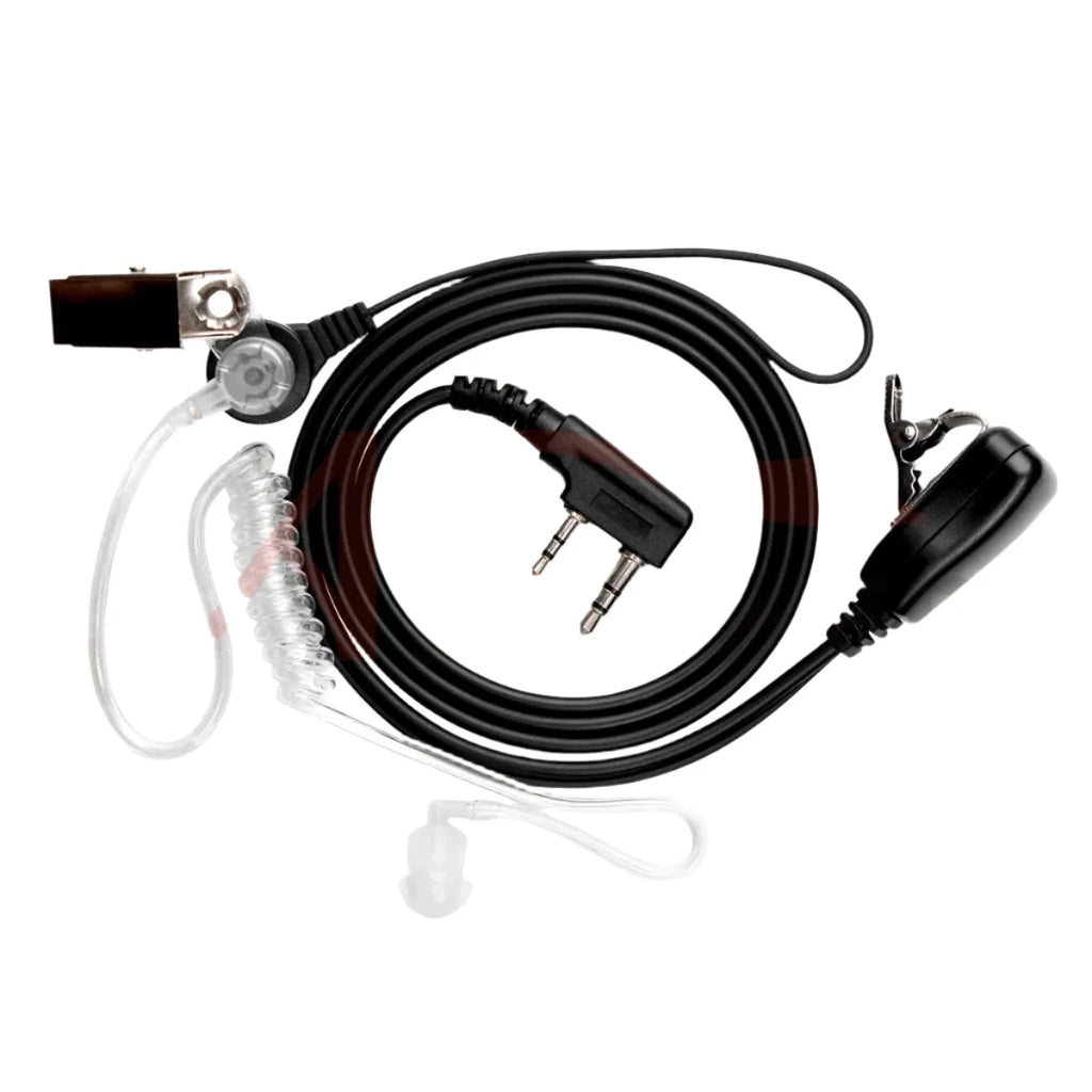 Quansheng UV-K5 Walkie Talkie Headset Headphone Earphone For Kenwood Baofeng UV-5R UV82 UV-17 Tytera TC-UV8000 Wouxun KG-UV6D-WAYBIKER