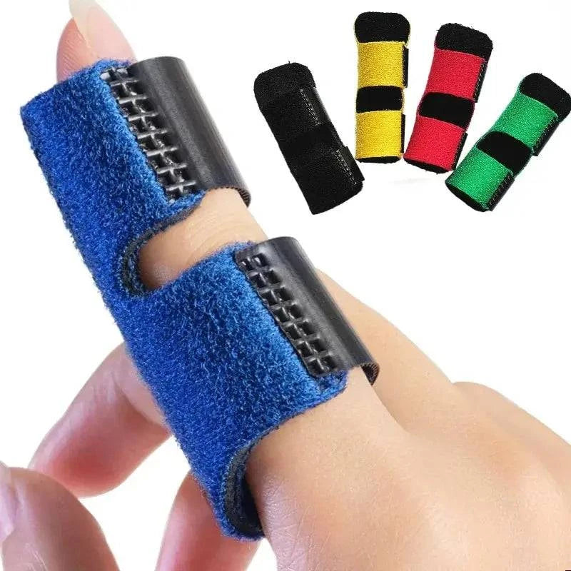 Pain Relief Trigger Finger Fixing Splint Straighten Brace Adjustable Sprain Dislocation Fracture Finger Splint Corrector Support-WAYBIKER