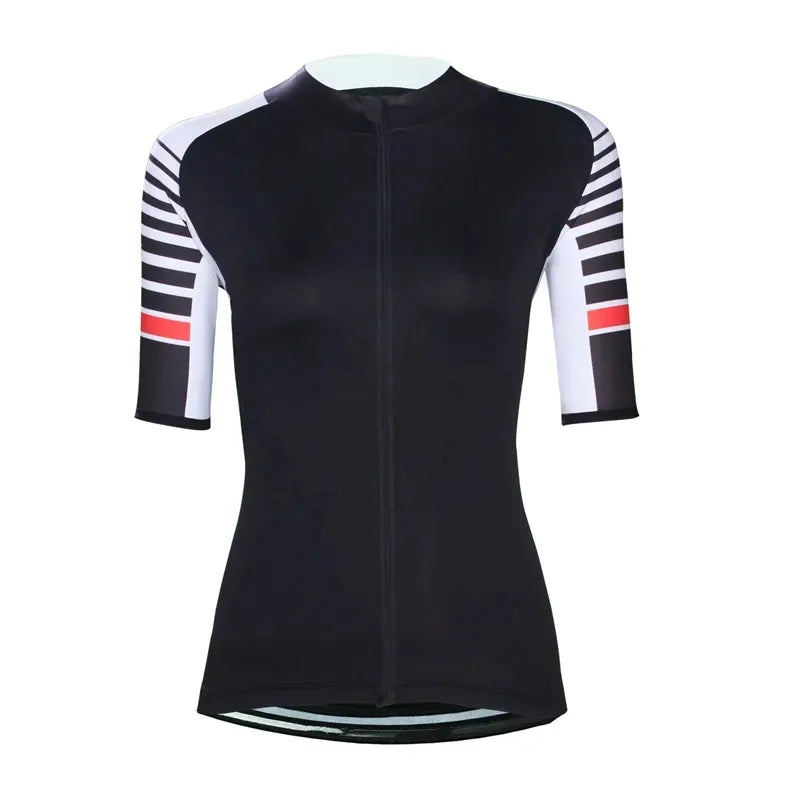 Bicycle Quick-dry Bike Jerseys Women's Cycling Jerseys Summer Short Sleeve Cycling Mountain Breathable-WAYBIKER