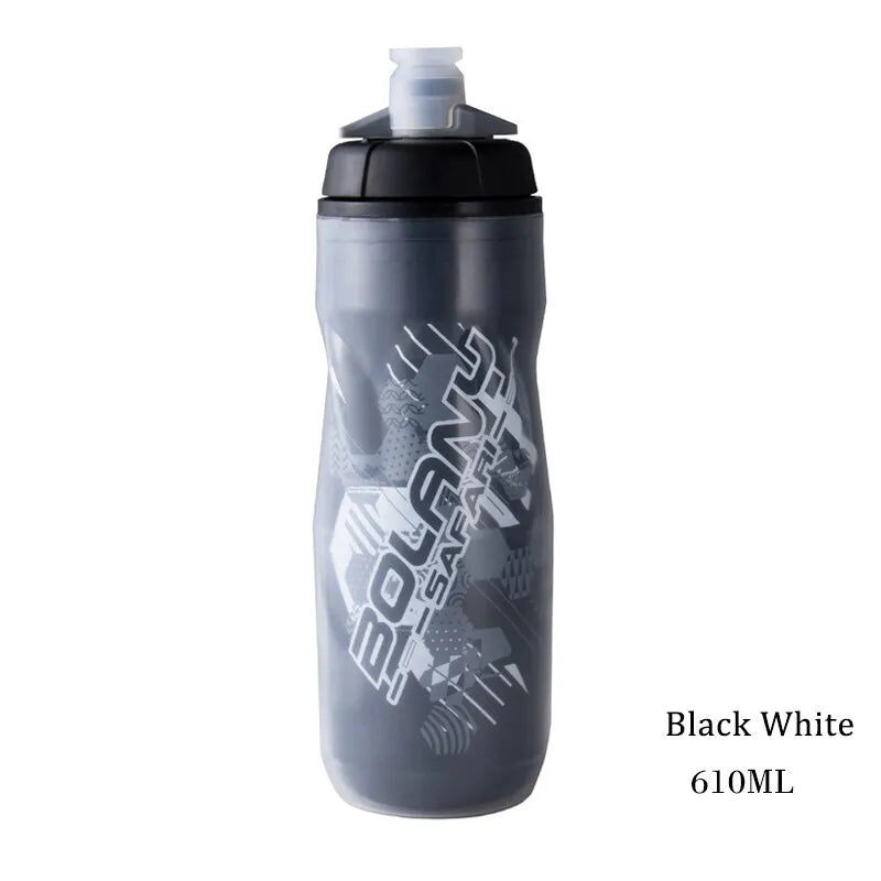 Bolany Bike Water Bottle 600ml Mountain Cycling Water Bottle PP5 Heat-And Ice-protected Bottle Outdoor Sports Cup-WAYBIKER