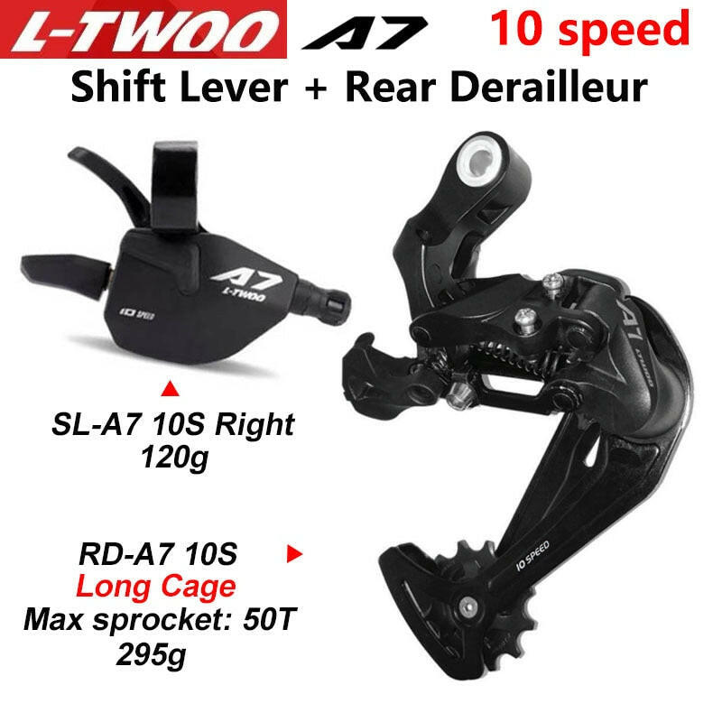 LTWOO 9V 10V 11V 12 Speed Derailleurs Trigger Groupset A7 AX AT11 AT12 Shifter 1x10S Switches Right Compatible SRAM SHIMANO-WAYBIKER