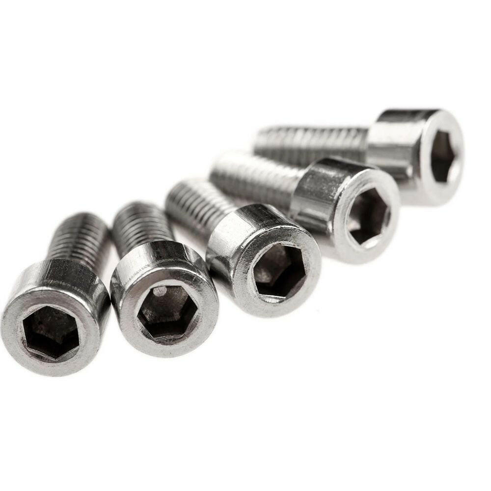 Stainless Steel Water Bottle Cage Bolts Bottle Cage Screw Bicycle Bottle Holder Screws M5 Hexagon Bolt Bicycle Screws-WAYBIKER