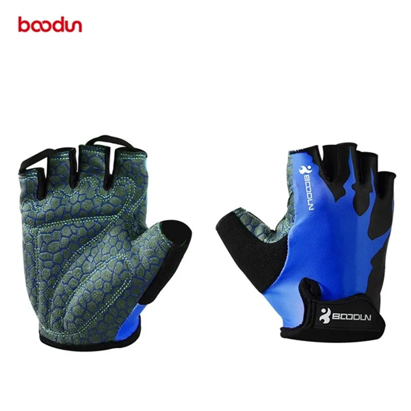 2023 Trending Fingerless 2181082 Shock Absorbing Cycling Bicycle Gloves