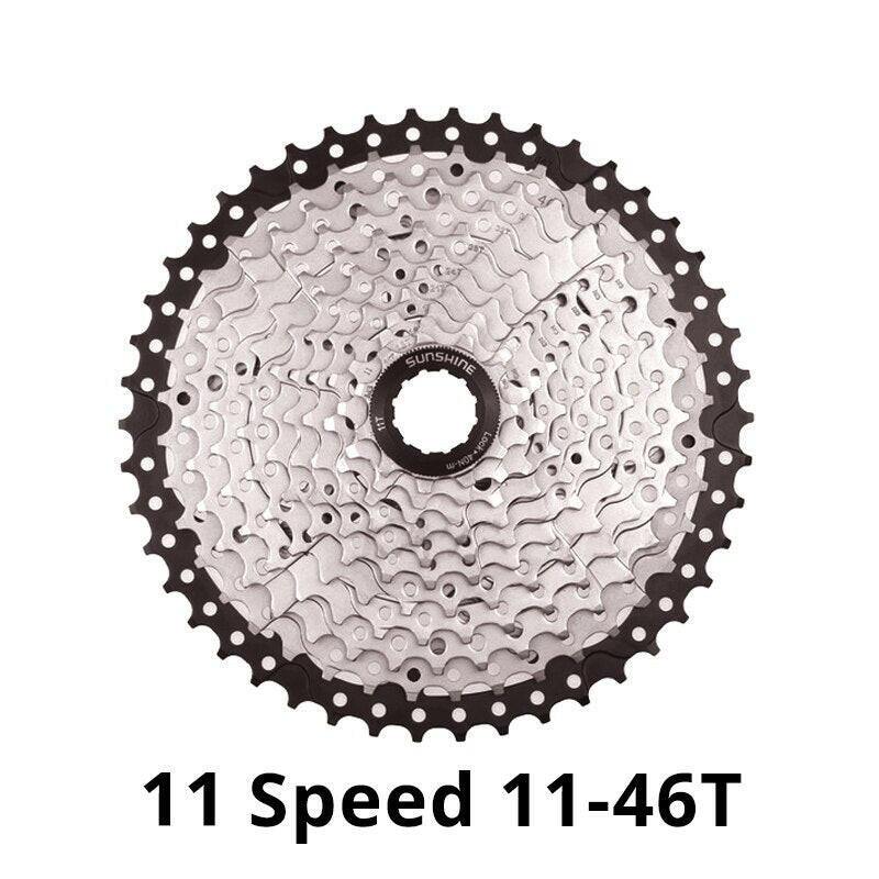 SUNSHINE MTB Bike 11 Speed Freewheel Cassette 11S 28T 32T 36T 40T 42T 46T 50T 52T for SHIMANO SRAM Bicycle Part Road MTB HG Hub-WAYBIKER