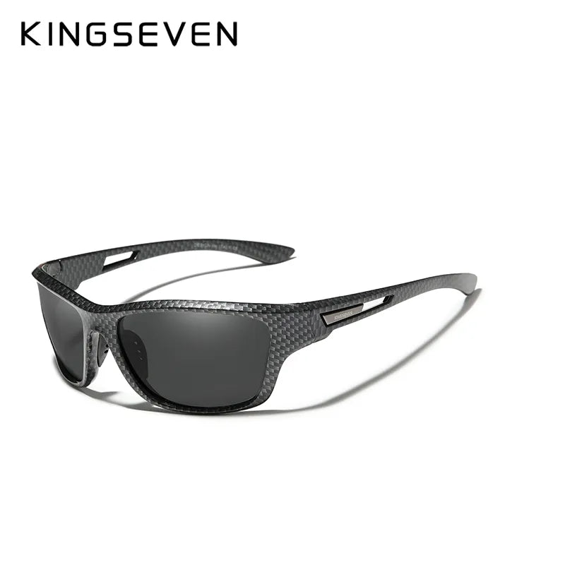 KINGSEVEN Polarized Cycling Sunglasses Men Fashion New Sports Style Square Sun Glasses Male Outdoor Travel UV Goggles-WAYBIKER