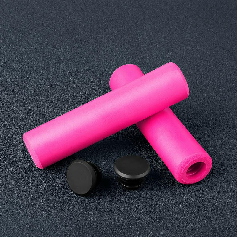 X-TIGER Bicycle Grip Handlebar End Cap Aluminium Alloy Lock Mountain Handle Bar Grips Anti-Skid Rubber Bicycle Skid-Proof Grips-WAYBIKER