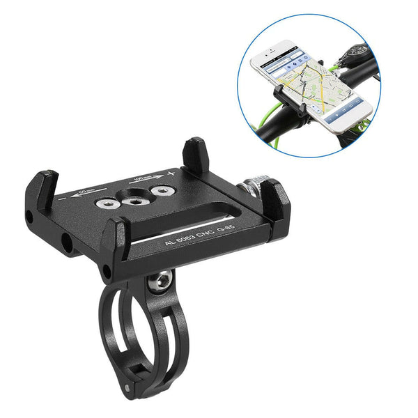 Mountian Bike Phone Mount Universal Adjustable Bicycle Cell Phone GPS Mount Holder Bracket Cradle Clamp