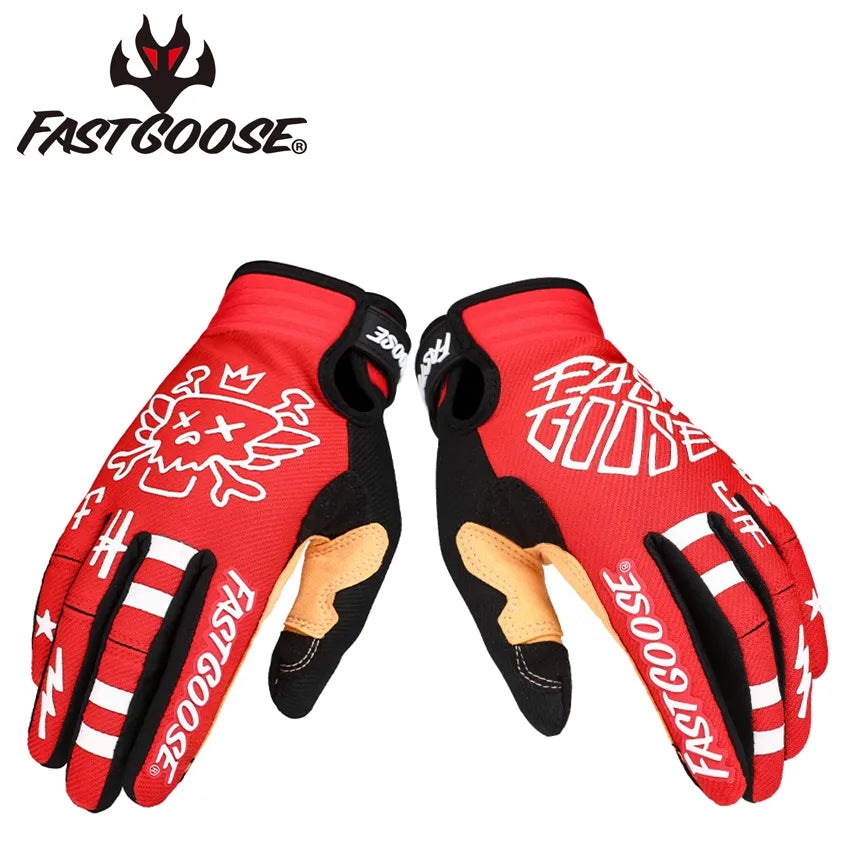 New Outdoor Cycling Motorcycle Unisex Touch Screen Full Finger Gloves Road Bicycle Gloves Windproof Ski Camping Sports Gloves-WAYBIKER