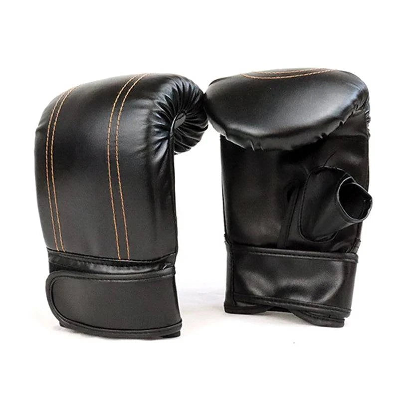 1 Pair Boxing Gloves Adults Women Men Boxing Sanda Gloves Unisex Boxing Training Exercise Leather Gloves Sports Protection Mitts-WAYBIKER