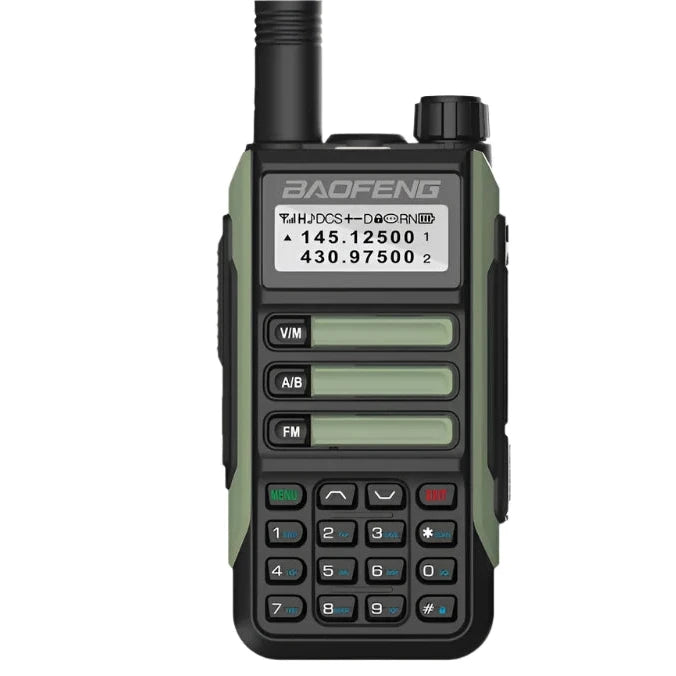 Baofeng UV-16 Plus Walkie Talkies Long Range 10KM Waterproof Two Way Radio10W VHF UHF Band UV 16 Pro USB Type C Upgrade of UV-5R-WAYBIKER