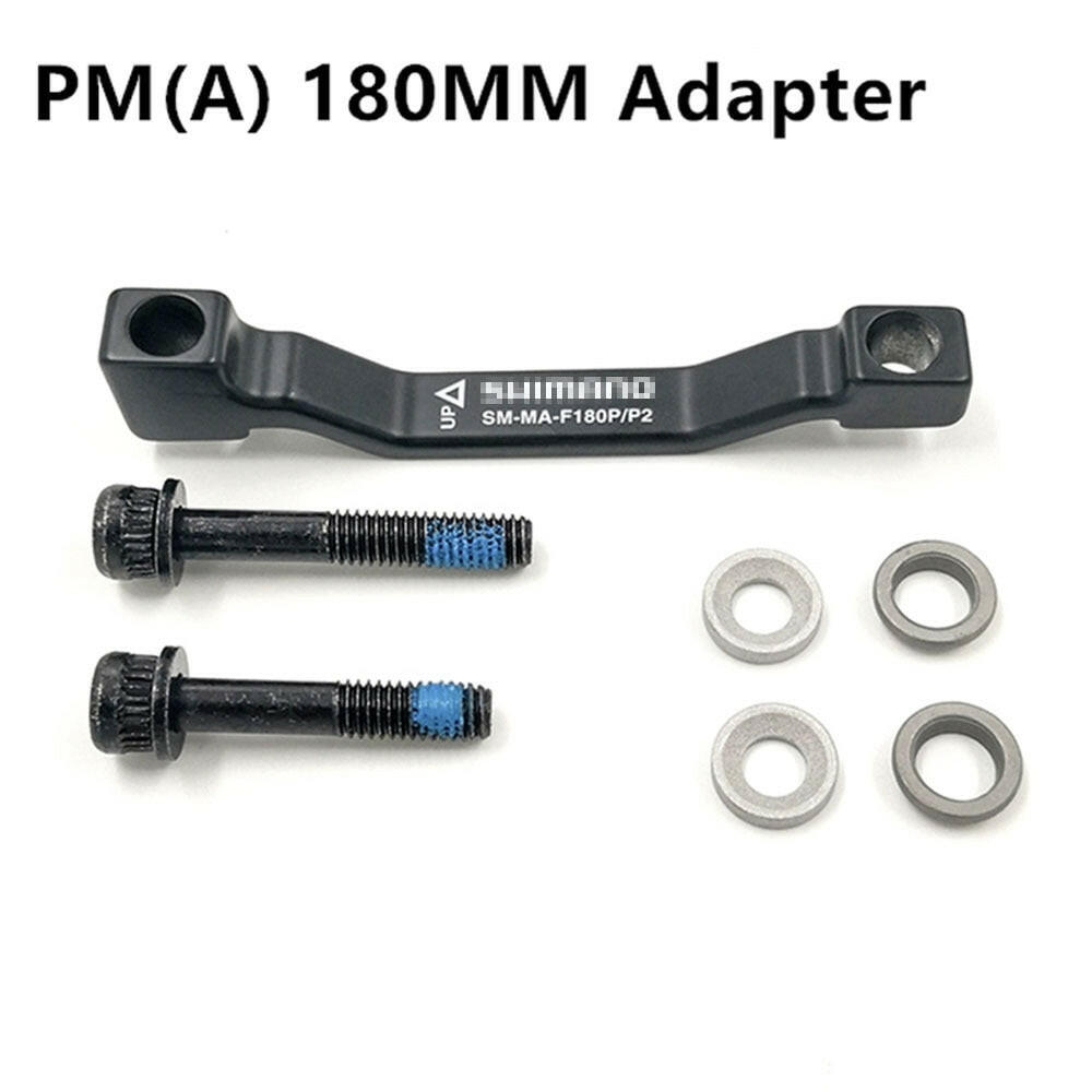 SM MA F180P/P2 Post Mount Disc Brake Adapter (Front) (180mm) (P/P) 7 in  Disc brake rotor PM A pillar Brake Disc-WAYBIKER