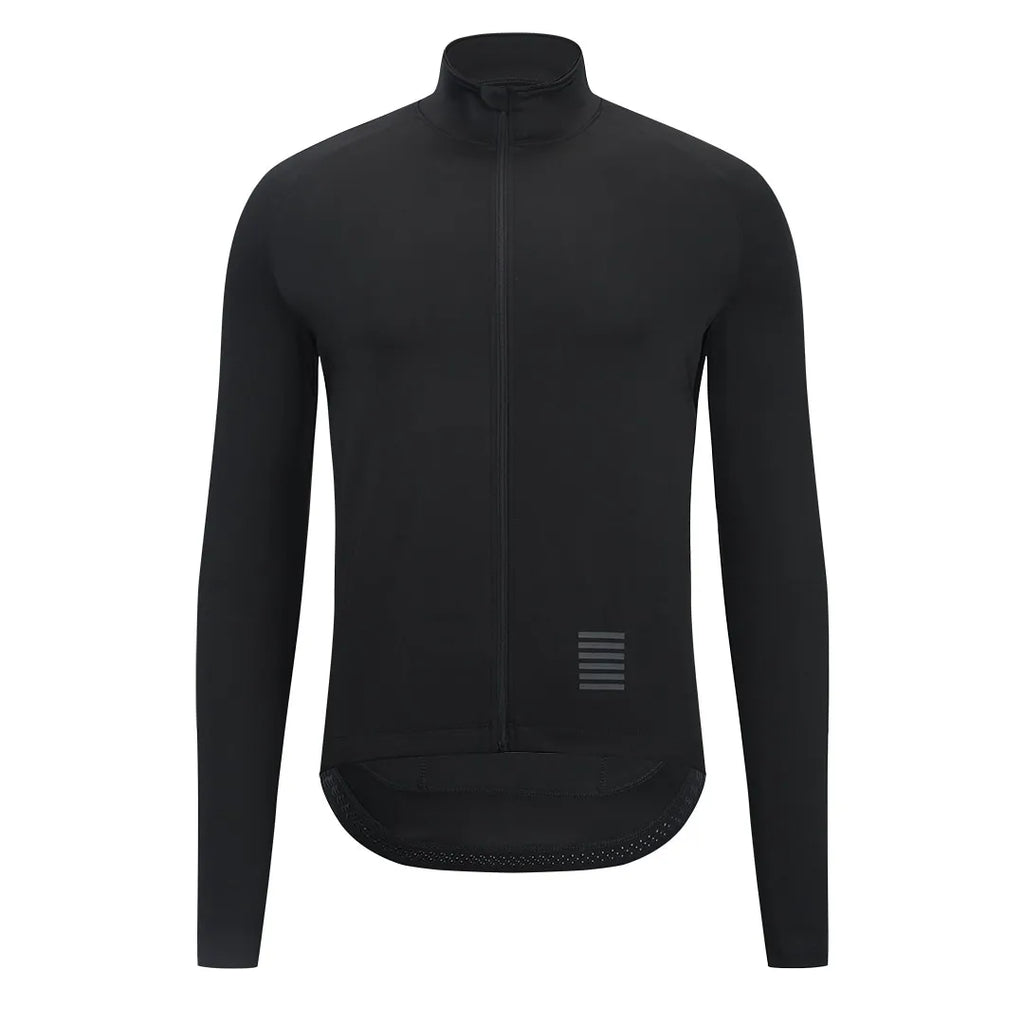 Ykywbike Men Cycling Jacket Waterproof Winter Long Sleeve Bicycle Jacket MTB Windproof Cycling Clothing for 5~15℃ Bike Jacket-WAYBIKER