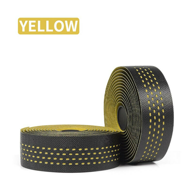 Bike Tape PU+EVA Bicycle Handlebar Tapes Ventilation Woave Leather Bicycle Accessories Road Bike Bar Tape Handlebar