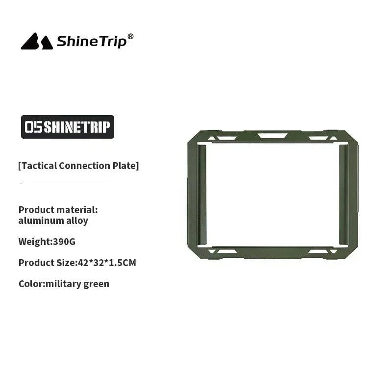 ShineTrip Camping Lightweight Table Portable Folding Table Lift Adjustable Aluminium Camping Table Set-WAYBIKER
