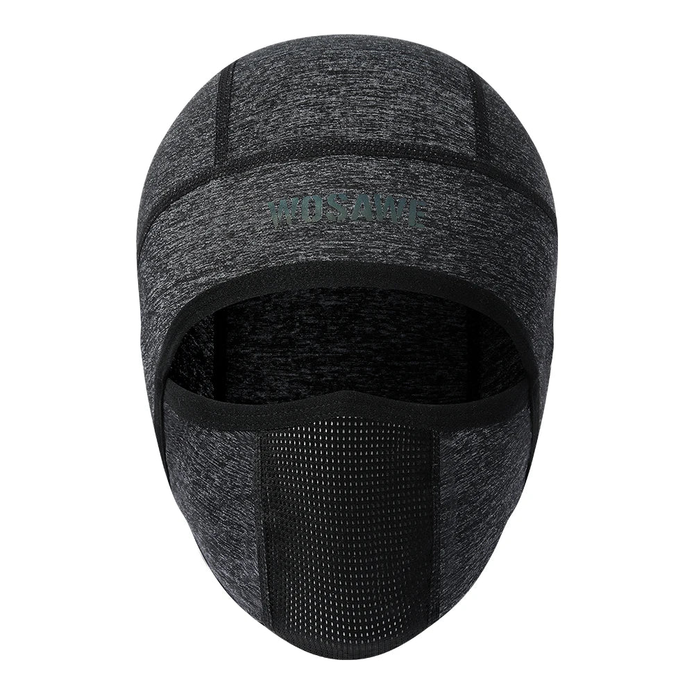 WOSAWE Sports Helmet Liner Ice Silk Hat Breathable Windproof Sports Balaclava Summer Headwear Motorcross Face Mask Cycling Cap-WAYBIKER