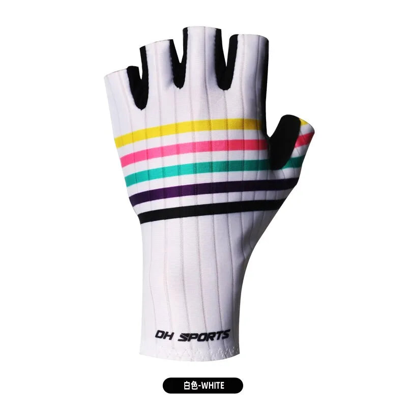Anti-slip Wear Resistant Wreathable Sun Proof and Shock-absorbing Summer Cycling Gloves for Men and Women