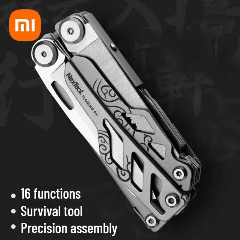 Xiaomi NexTool Flagship Pro Special EDC Outdoor Hand Tool 16 IN 1 Multi-Tool Pliers Multi Tool Outdoor Folding Pliers EDC Knife-WAYBIKER