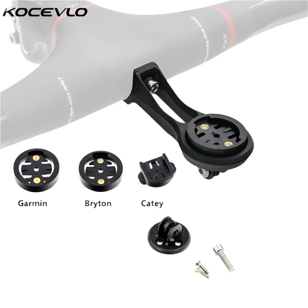 Bicycle Computer Holder Mount Extension Holder Bracket plastic Extend Base With washer Black for Garmin/Bryton/Catey-WAYBIKER