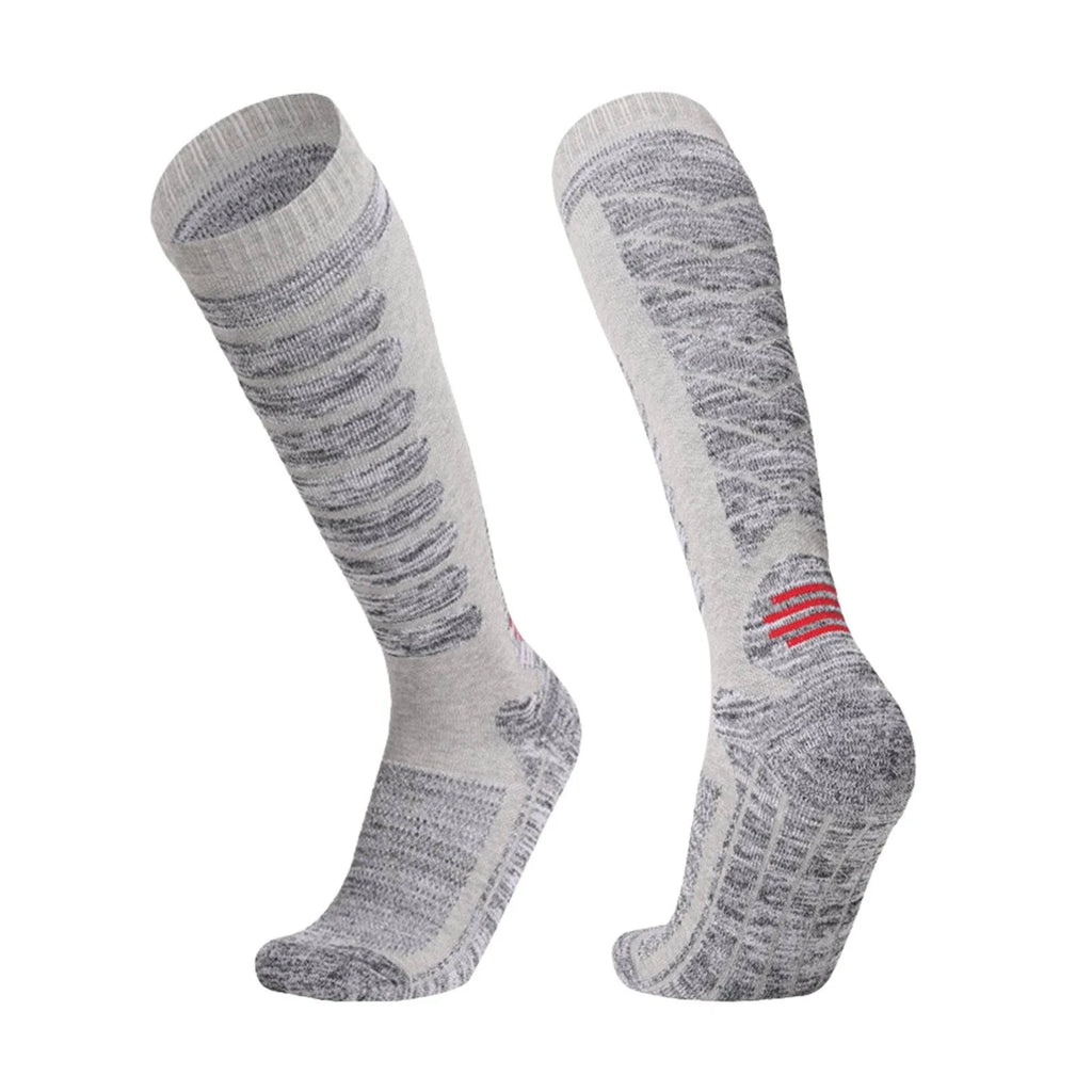 Long Ski Socks for Winter Sports Skiing and Snowboarding hiking socks-WAYBIKER