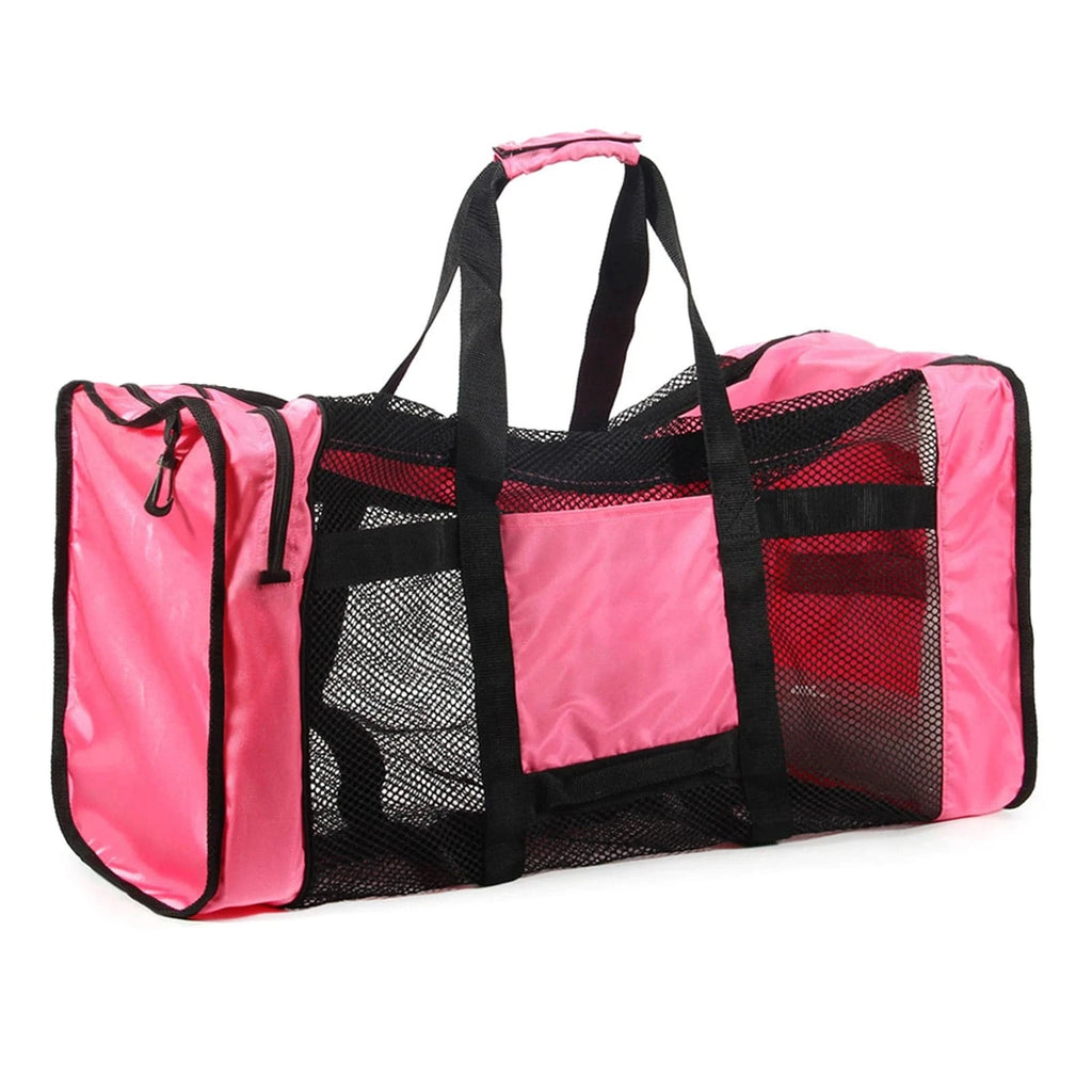 100L Mesh Duffle Gear Bag for Scuba Diving Snorkeling Swimming Beach Duffle Bag for Snorkeling Equipment 29.5" * 13.8" * 15.7"-WAYBIKER