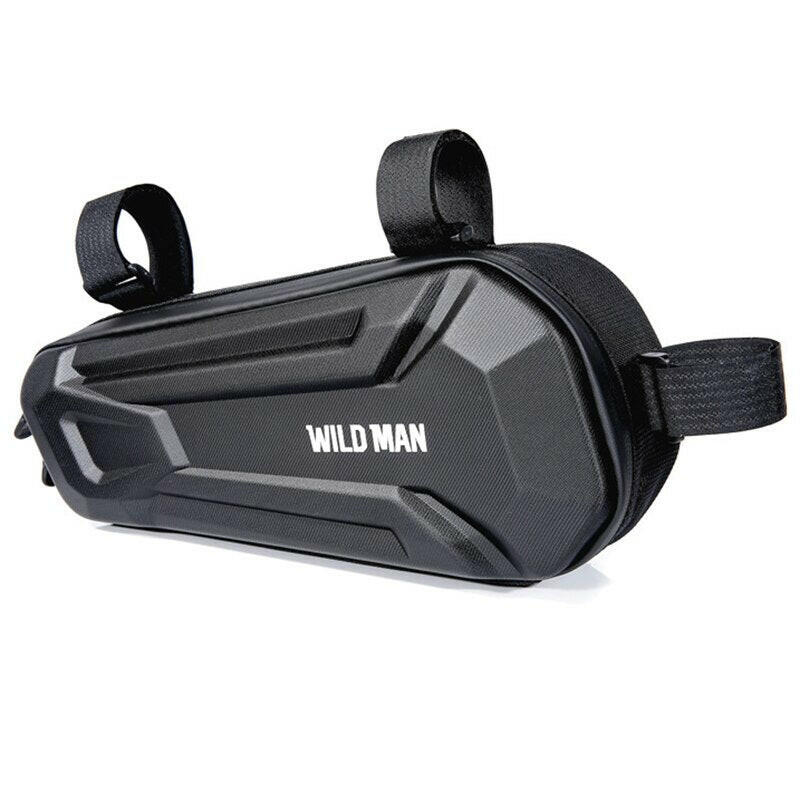 WILD MAN Bicycle Bag EVA Hard Shell Rainproof Bike Triangle Tool Bag  Reflective  Cycling Frame Bag  Mtb Accessories1.8L-WAYBIKER