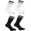 2024 White Cycling Socks Men Women Champion Team Breathable Quick Dry Outdoor Football Sporting Socks-WAYBIKER