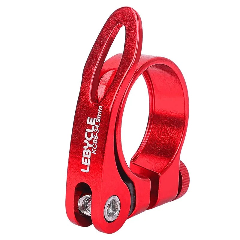 Lebycle Road Bike Aluminum Ultralight Quick Release Bicycle Seat Post Clamp BIKE SEAT PILLAR  QUICK RELEASE-WAYBIKER