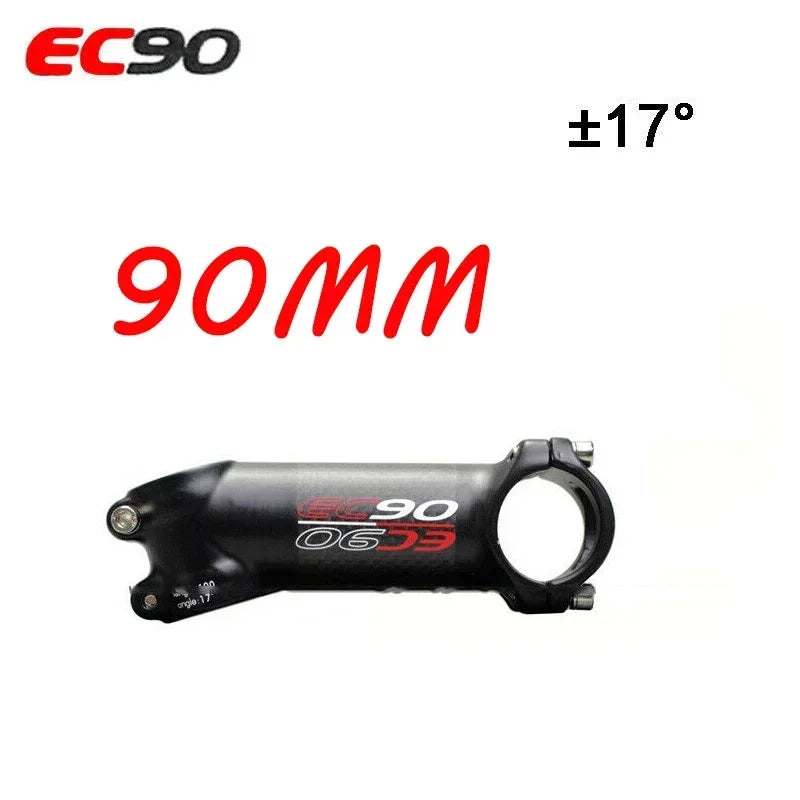 EC90 31.8mm Stem 6/17 Degree MTB Power 60/70/80/90/100/110/120mm Bicycle Handlebar Stem Ultralight Bike Table Cycling Part