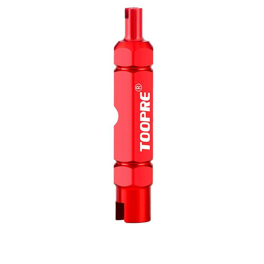Bicycle Tire Nozzle Wrench Multifunctional Valve Core Tool Double-head Portable Removal Disassembly Spanner Bike Repair Tool-WAYBIKER