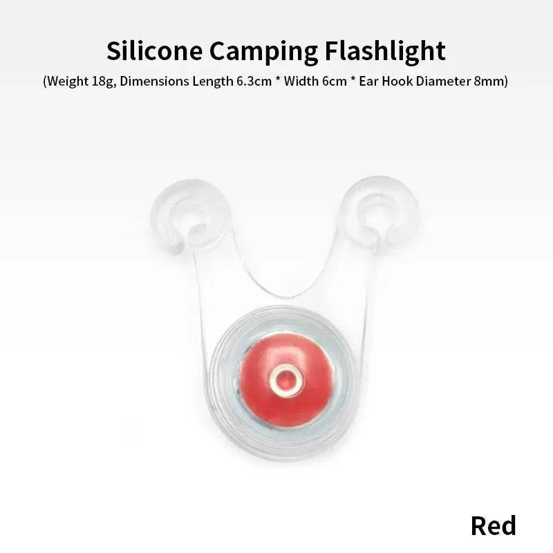 Outdoor Camping Decoration Light LED Tent Rope Hanging Light Backpack Bicycle Warning Tail Light Silicone Campsite Light Light-WAYBIKER