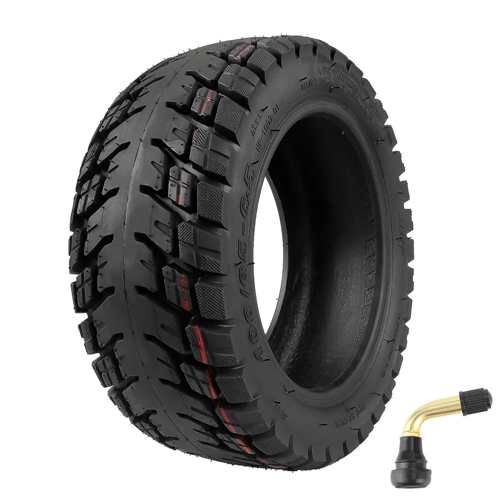 ULIP 11 Inch 100/65-6.5 Tubeless Tire Widened & Thickened Vacuum Tire Off-Road Tire with Nozzle Anti-slip Electric Scooter Wheel-WAYBIKER