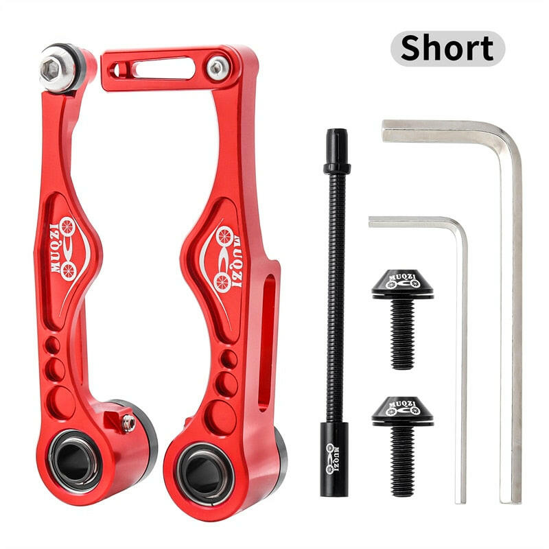 MUQZI V Brake Caliper MTB Road Folding Bike V Brake Set Ultralight Aluminum Alloy Brake Caliper-WAYBIKER
