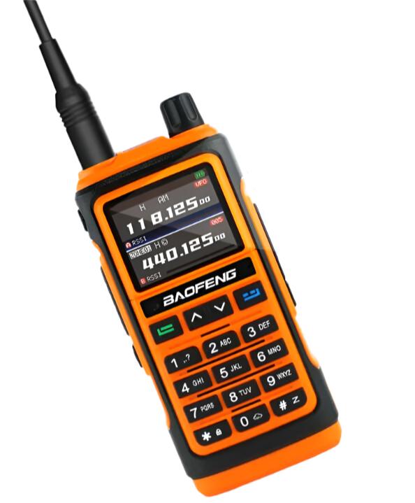BaoFeng UV-17 Walkie Talkie Tri-Band Copy Frequency Original Powerful Hunting Type-c Charger Long Range Two Way Portable Radio-WAYBIKER