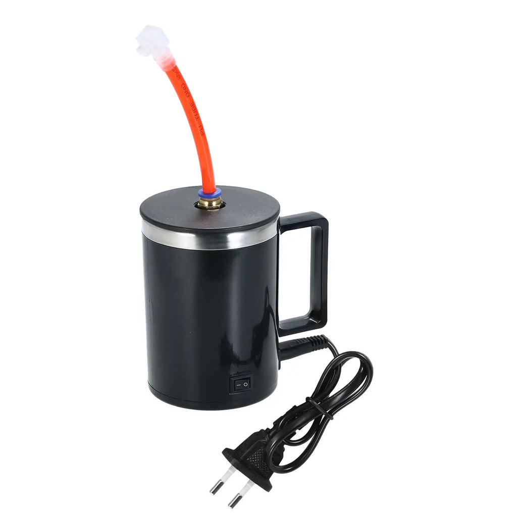 Car Headlight Polish Repair Tool Headlamp Polishing Kit Heating Atomization Cup Electric Heating Cup with Anti-Drip Nozzle-WAYBIKER