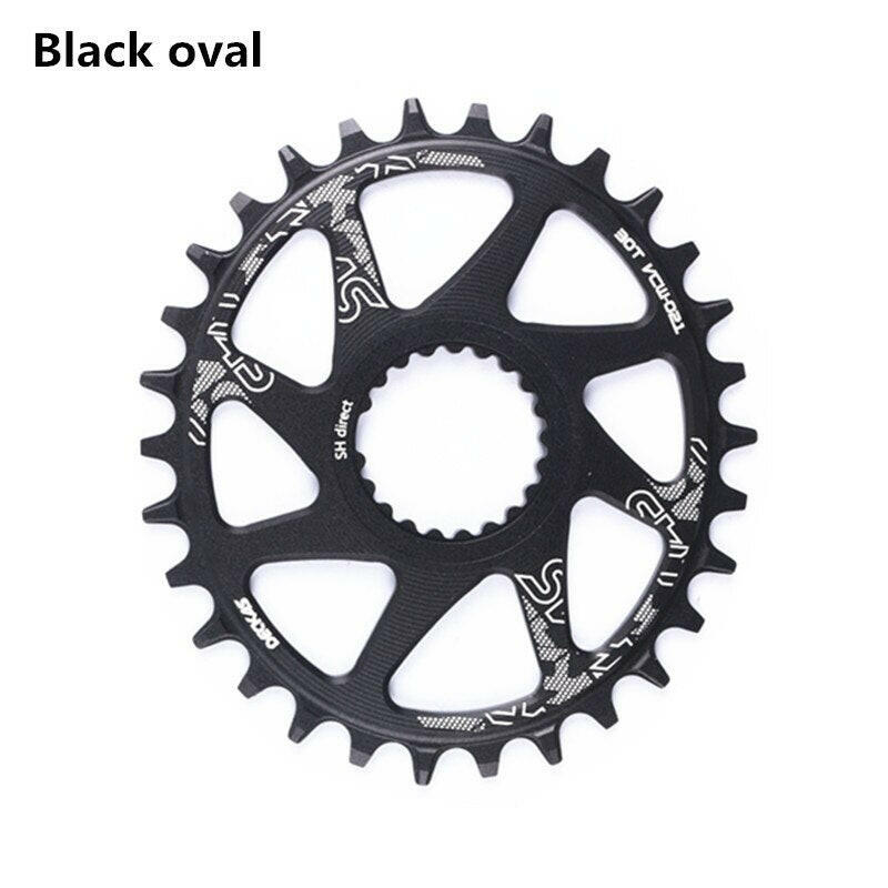 DECKAS 1X12 Speed Round Oval Chainring For shimano M6100 M7100 M8100 M9100 Crankset MTB Bike Bicycle Center Lock 30T 32T 34T 36T-WAYBIKER