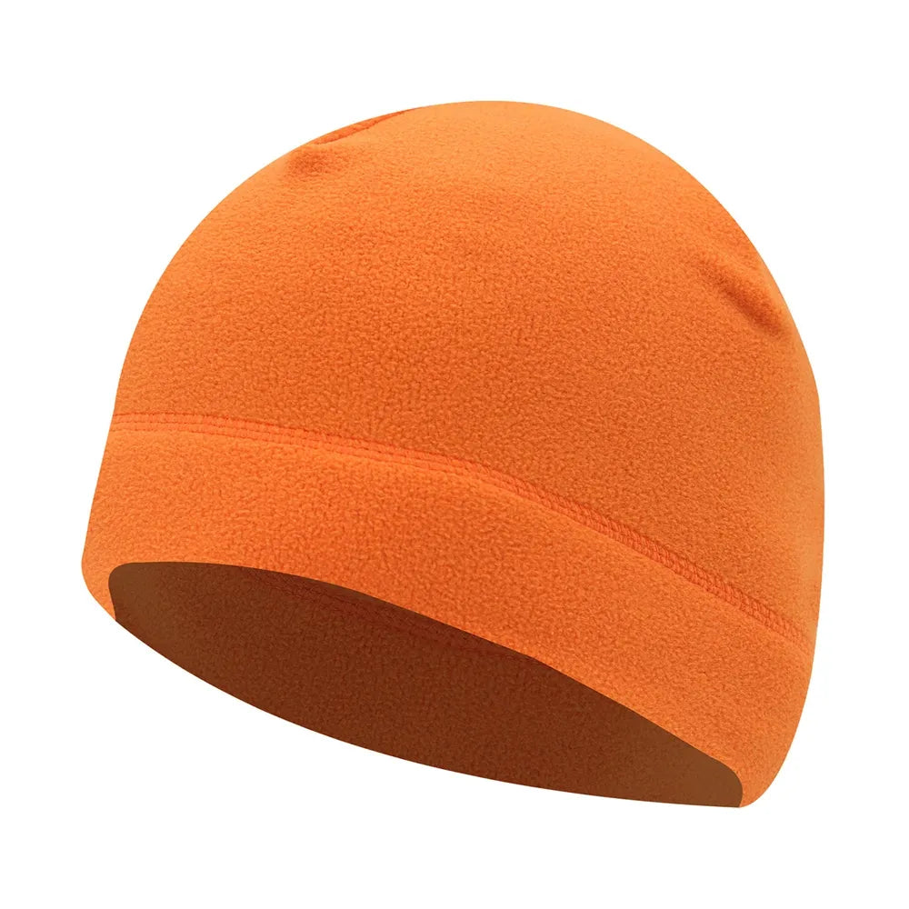 Autumn Winter Men Women Outdoor Cycling Fleece Hat Cold Insulation Windproof Cap-WAYBIKER