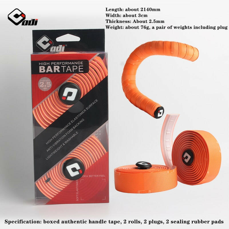 ODI Bike Handlebar Tape Professional Road Bike Wrap Non-slip Comfortable Cycling Balance Bike Bar Cover Fixed Gear Bicycle Parts-WAYBIKER