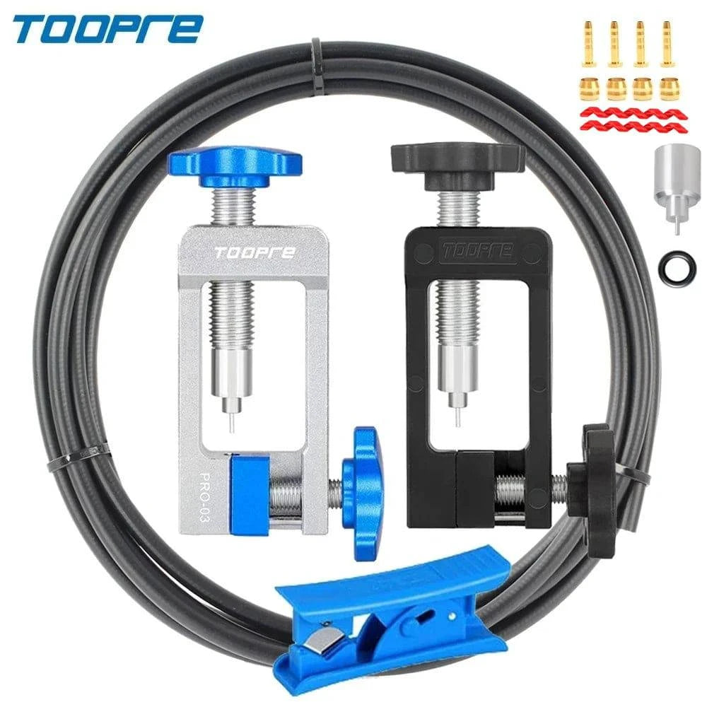 TOOPRE Bike Hydraulic Disc Brake Oil Needle Tool Driver Hose Cutter Cable Pliers Olive Connector Insert BH59 BH90 Install Press-WAYBIKER