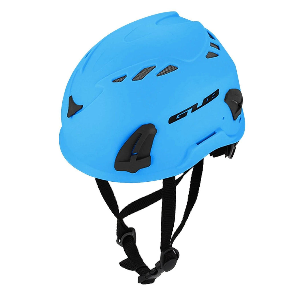 Climbing Helmet Cycling Safety Helmet with Headlamp Earmuff Taillight Attachment Points for Hiking Climbing Caving-WAYBIKER