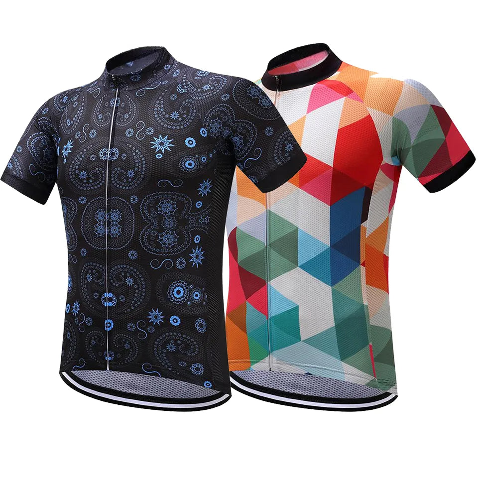 Spot Sale Cycling Jersey Pro Team Bike Jerseys MTB Mens Cycling Clothing Top Quality Outdoor Sportswear-WAYBIKER
