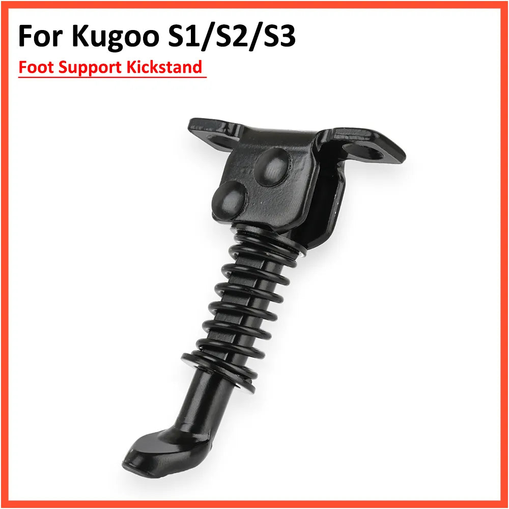 Foot Support Kickstand for Kugoo S1 S2 S3 Electric Scooter Parking Stand Aluminum Alloy Spring Bracket Accessories-WAYBIKER