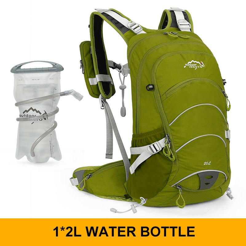 Mountaineering backpack 20 liters men's and women's outdoor sports bag waterproof camping hiking rain-WAYBIKER