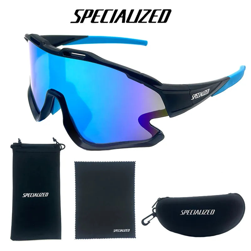 SPECIAUZED Mirror MTB Cycling Sunglasses Sport Eyewear Men Women Youth UV400 Lens Glasses Bicycle Goggles Running Hiking Ski-WAYBIKER