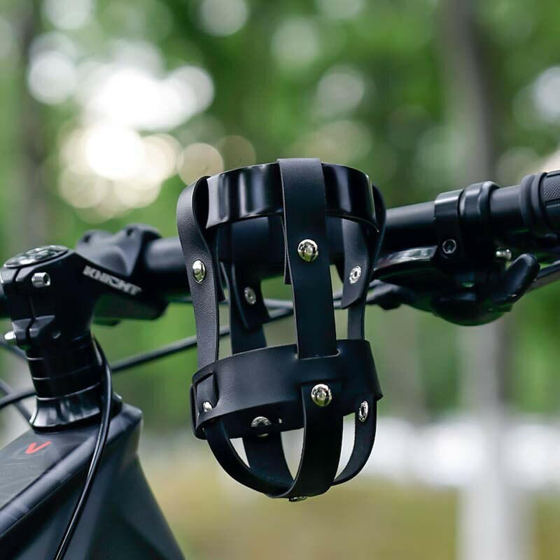 ESLNF Bicycle Water Cup Holder r Retro Aluminum Alloy Hole-Free Water Bottle Rack Mountain Bicycle Water Bottle Holder-WAYBIKER