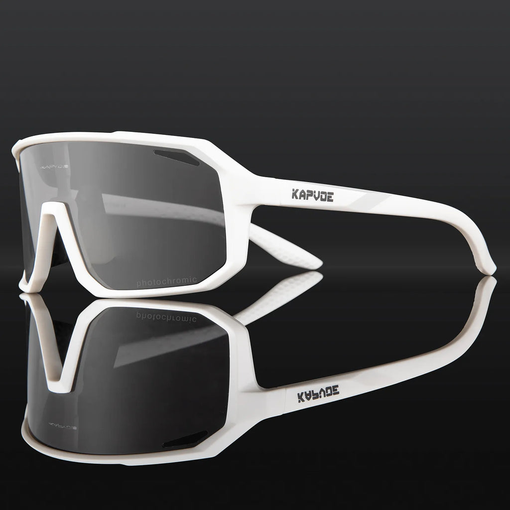 Kapvoe Photochromic Sunglasses MTB Bicycle Glasses UV400 Men Women Outdoor Sports Running Eyewear Road Cycling Bike Goggles-WAYBIKER
